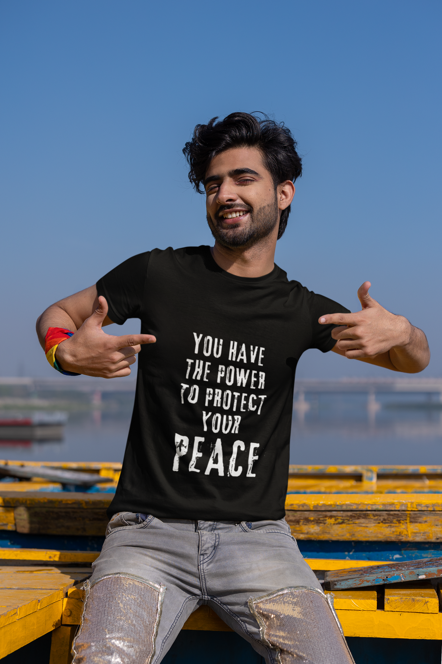 POWER OF  PEACE T SHIRT